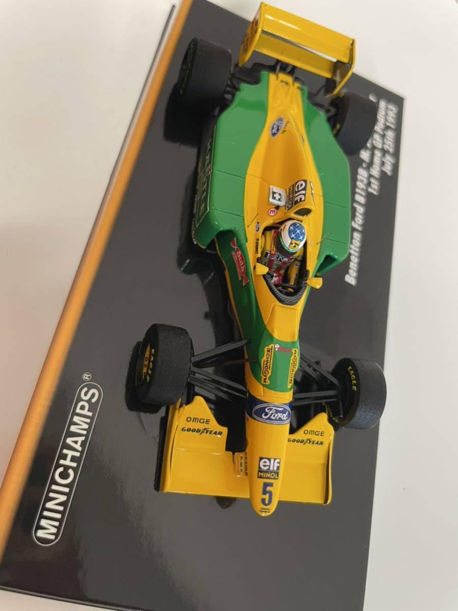 Amazon | 1/43 ミニチャンプス ベネトン B193B シューマッハ ドイツGP